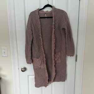 Free People Cardigan Sweater - Mauve